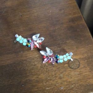 Gemstone ear climber